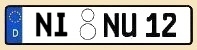 Kennzeichen Kreis Nienburg